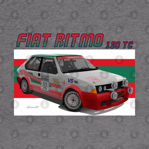 Abarth Fiat Ritmo 130 TC by PjesusArt